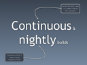 Improving software quality with an automated build process