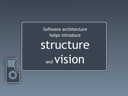 Software Architecture for Developers training course