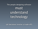 Software Architecture for Developers training course